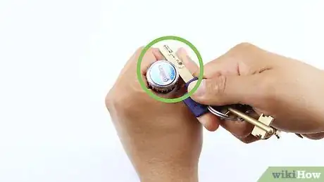 Image titled Open a Beer Bottle with a Key Step 2