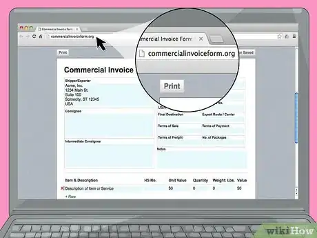 Image titled Create a Commercial Invoice Step 2