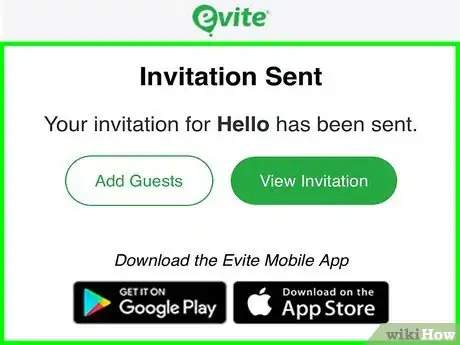 Image titled Print an Evite Invitation on iPhone or iPad Step 2