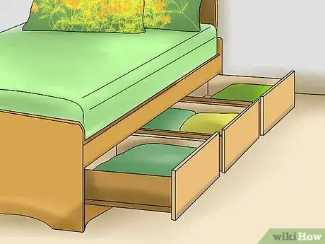 Image titled Create Extra Storage in a Bedroom Step 11