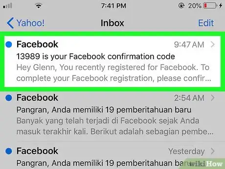 Image titled Delete an Email from iPhone Mail Step 2