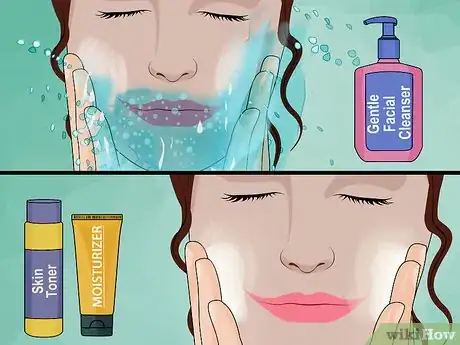 Image titled Do Melted Face Costume Makeup Step 1