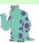 Draw Sully from Monster's Inc