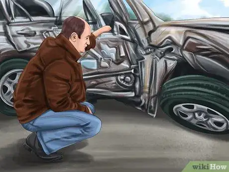Image titled Get the Most from a Car Accident Claim Step 1