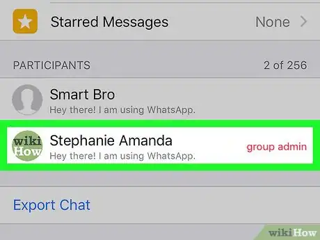 Image titled Rejoin a Group on WhatsApp on iPhone or iPad Step 3