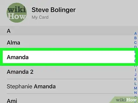 Image titled Edit Contacts on iPhone Step 3
