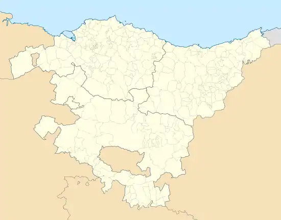 Azkoitia is located in the Basque Country