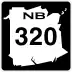 Route&nbsp;320 marker