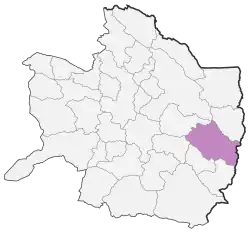 Location of Torbat-e Jam County in&nbsp;Razavi&nbsp;Khorasan&nbsp;province